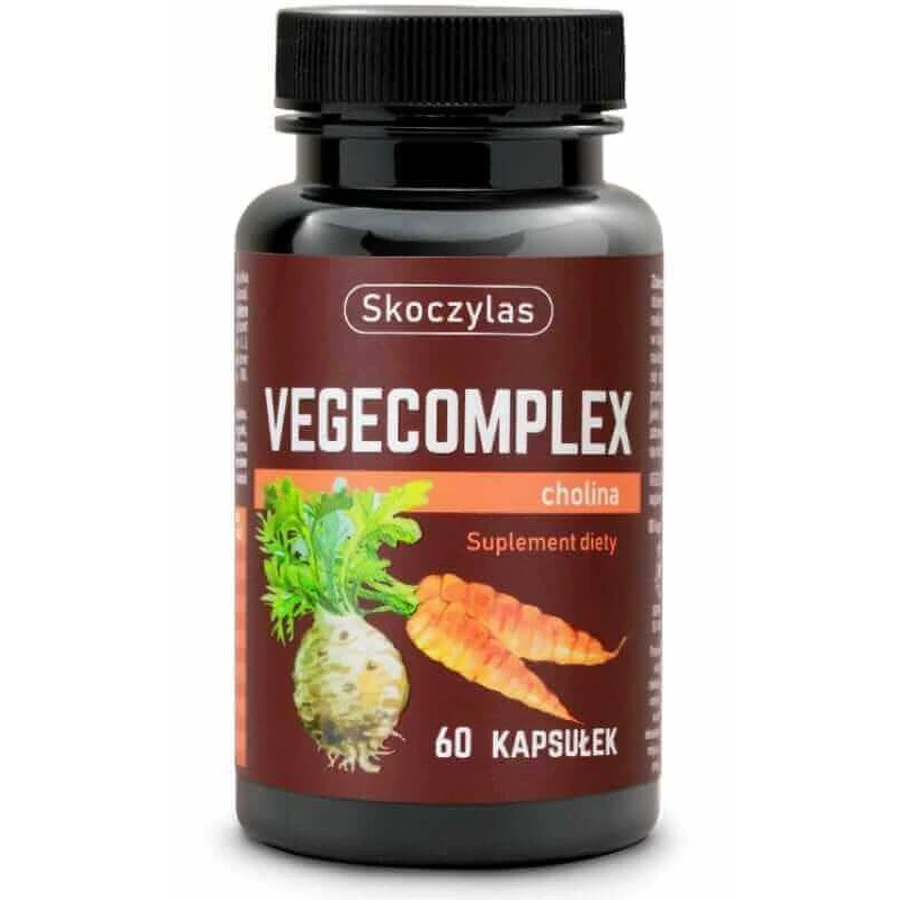 Skoczylas Vegecomplex холин 60 капсул: цены и характеристики