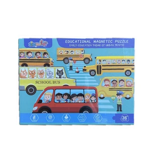 Магнитная доска Traffic puzzle, + 3 года, AcSmart