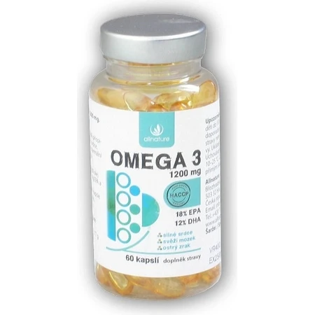 Allnature Omega 3 60cps 1×60cps: цены и характеристики