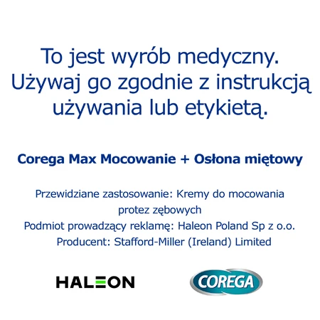 Corega Max Fixation + Osona, Мифический крем для зубных протезов, 40 г: цены и характеристики
