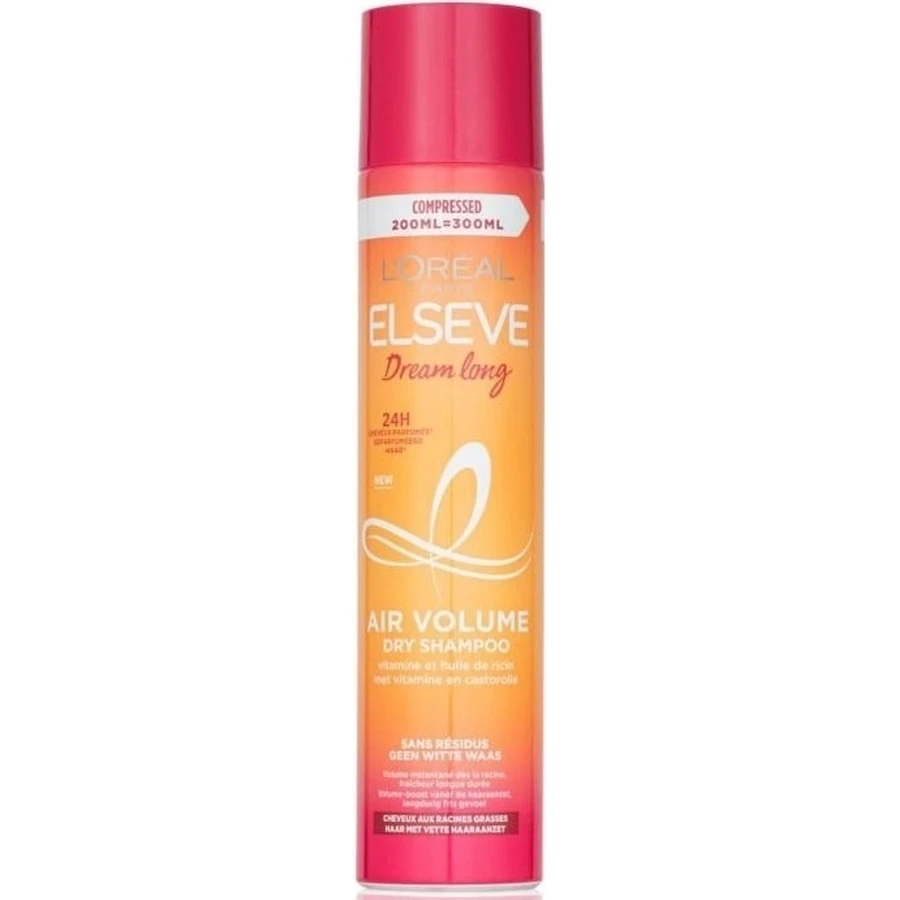 L´Oréal Paris Elseve Dream Long Air Volume Dry Shampoo, 200 мл 1×200 мл: цены и характеристики