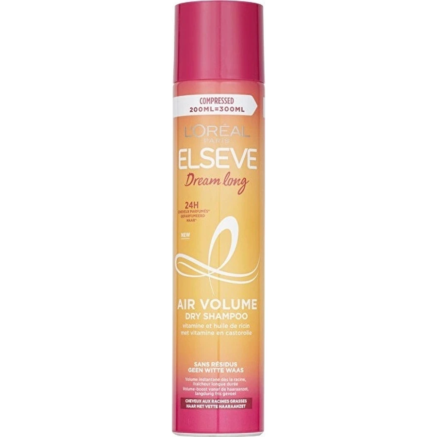 L´Oréal Paris Elseve Dream Long Air Volume Dry Shampoo, 200 мл 1×200 мл: цены и характеристики