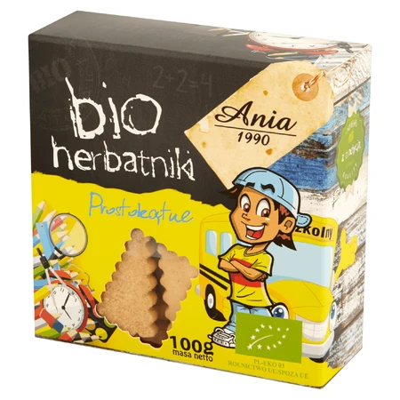 Печиво Ania Bio Органічне, ректифіковане, 100 г: ціни та характеристики