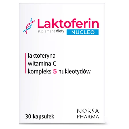 Лактоферин Нуклео, 30 капсул ДЕФЕКТ УПАКОВКИ: ціни та характеристики