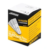 Тест-смужки Novama MultiCheck Pro+ для визначення рівня холестерину в крові, 10 шт.