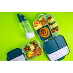 B.box Коробка для закусок средняя индиго/розовая: цены и характеристики