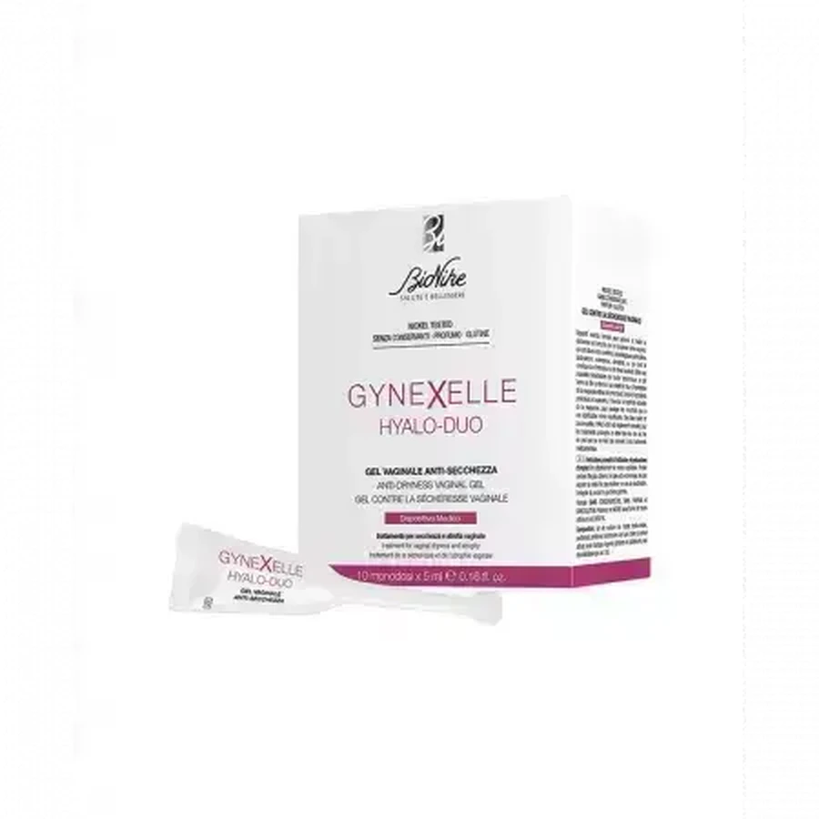 Гель проти сухості піхви Gynexelle Hyalo-Duo, 50 мл, BioNike: ціни та характеристики