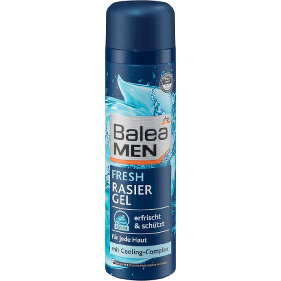 Гель для гоління Balea MEN Fresh, 200 мл: ціни та характеристики