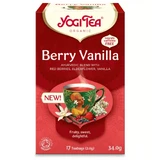 Органічний чай з ягодами та ваніллю, 17 пакетиків, Yogi Tea