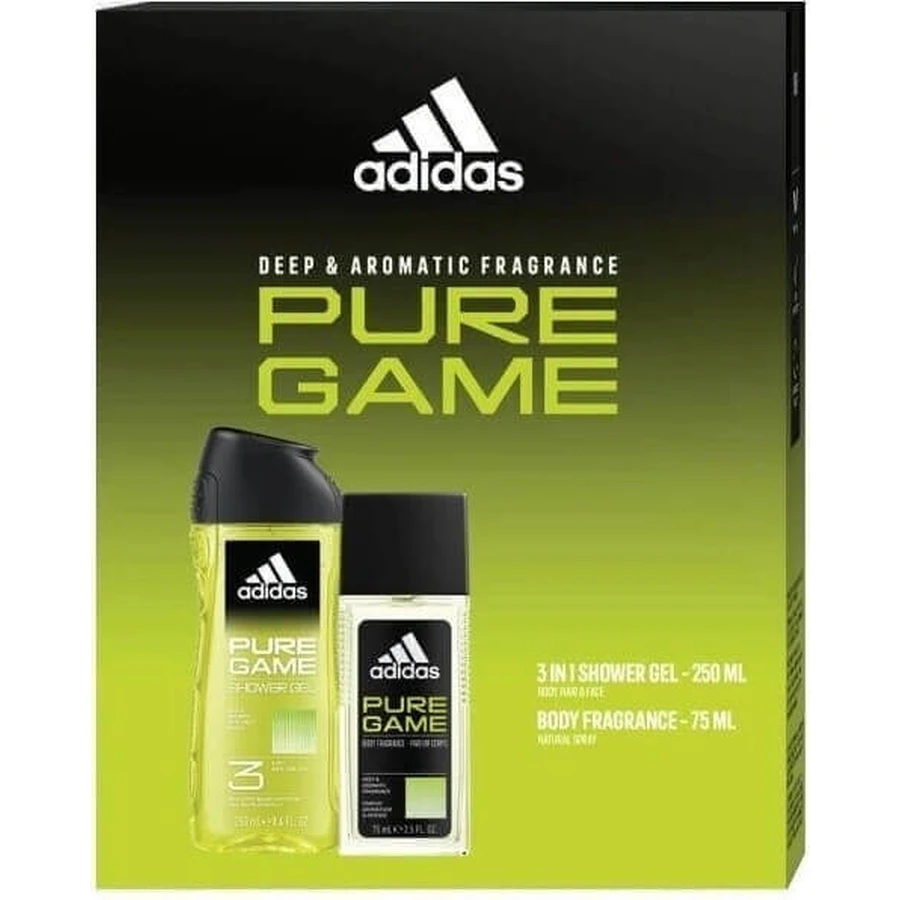 Картридж Adidas MEN Pure Game (dns+ sg) 1×1 шт, подарункова коробка: ціни та характеристики