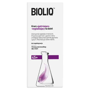 BIOLIQ 45+, денний крем для обличчя, що підтягує та зміцнює шкіру, 50 мл