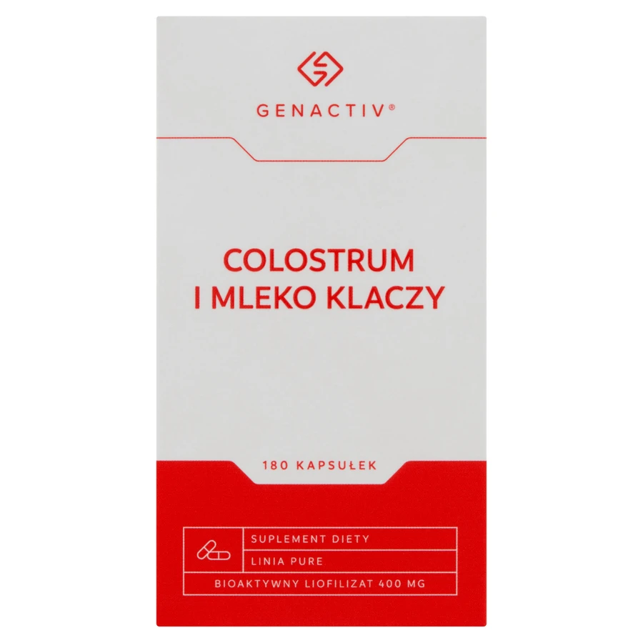 Genactiv Молозиво та кобиляче молоко, 180 капсул: ціни та характеристики