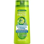 Garnier Fructis Strength & Shine Зміцнюючий шампунь для всіх типів волосся без блиску та сили, 400 мл 1×400 мл, шампунь: ціни та характеристики