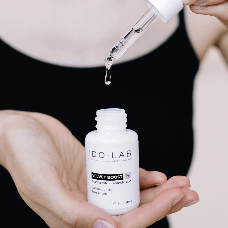 Ido Lab Velvet Boost, разглаживающая и подтягивающая сыворотка, 30 мл: цены и характеристики