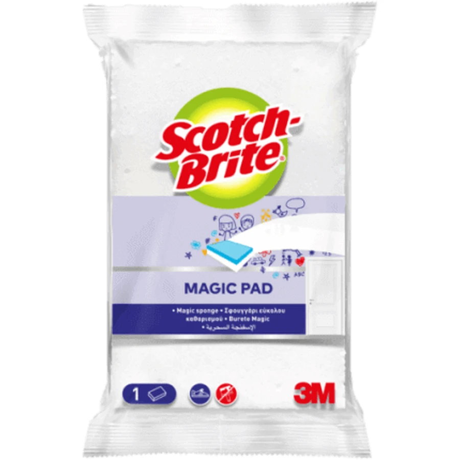 Губка Scotch-Brite Magic, 1 шт: ціни та характеристики