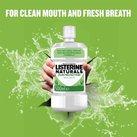 Listerine Naturals Gum Protect 2 x 500 мл: цены и характеристики