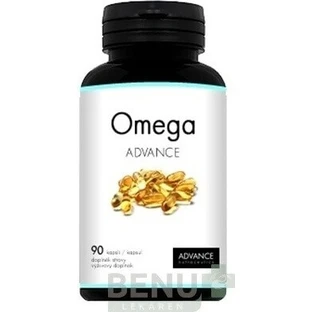 Омега ADVANCE 90 капсул - преміальна омега 3 1×90 капсул, дієтична добавка