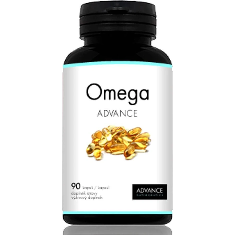 Омега ADVANCE 90 капс. премиум омега 3 1×90 капс, пищевая добавка: цены и характеристики