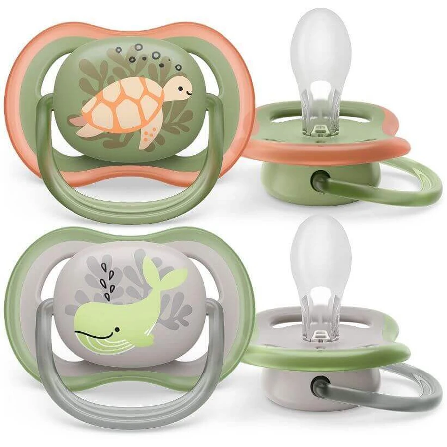 Пустышка Philips Avent Ultra Air морская 6-18м мальчик 2 шт: цены и характеристики