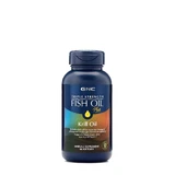Gnc Triple Strength Fish Oil Plus Krill Oil, Рыбий жир плюс масло криля, 60 капс