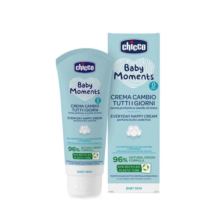 Крем для захисту від попрілостей Baby Moments, + 0 місяців, 100 мл, Chicco: ціни та характеристики