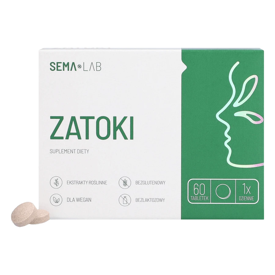 SEMA Lab Синуси, 60 таблеток ДЕФЕКТ УПАКОВКИ: ціни та характеристики