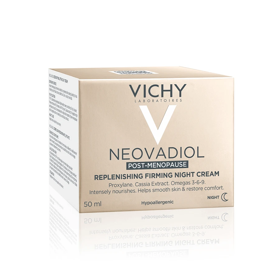 Vichy Neovadiol Нічний крем для розгладження жирових відкладень і зміцнення шкіри після менопаузи, 50 мл: ціни та характеристики