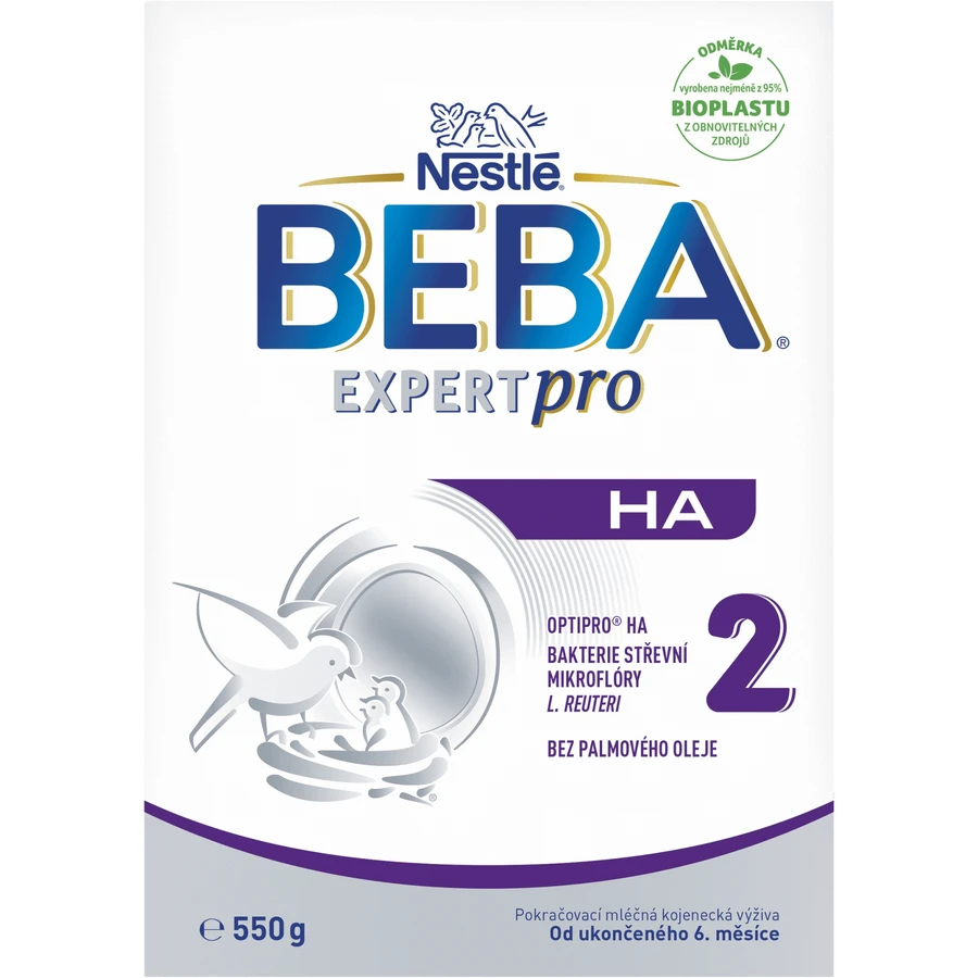 Nestlé Beba EXPERT for HA 2 последующая молочная смесь 550 г: цены и характеристики