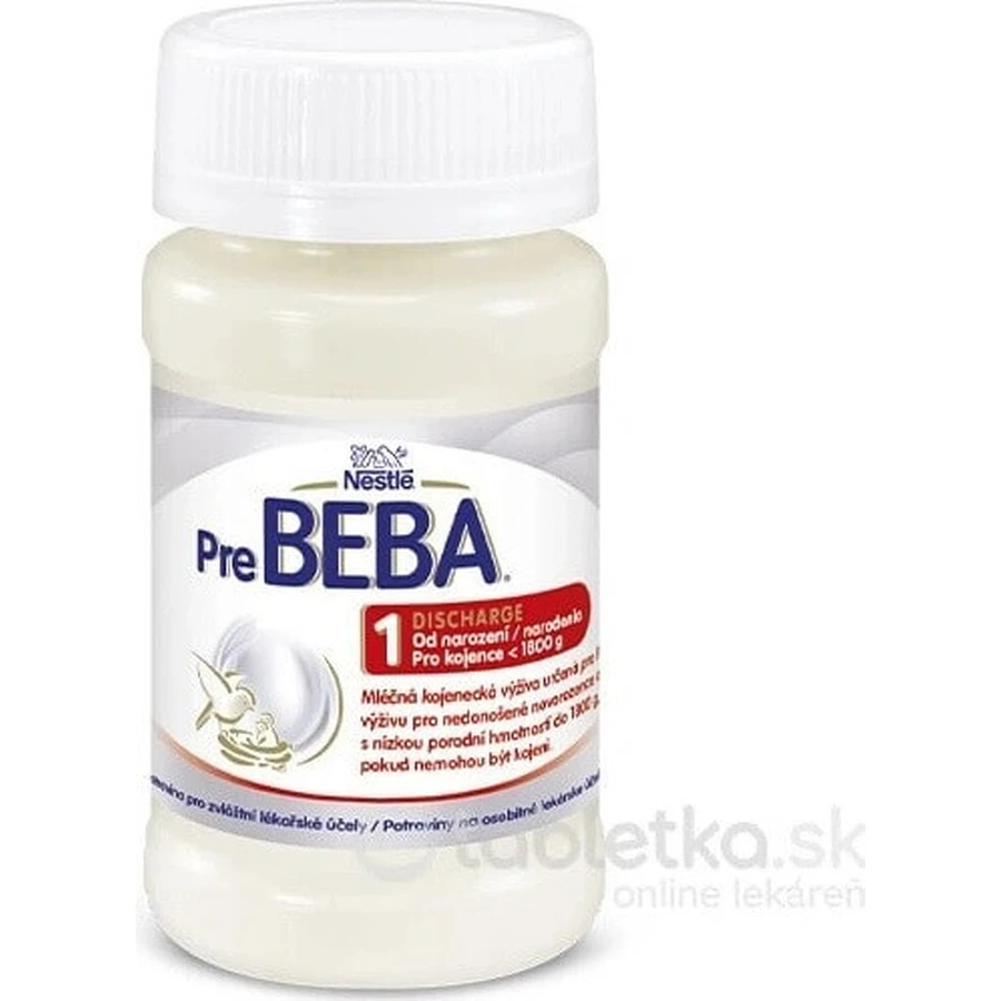 PreBEBA 1 РОЗРЯД 32×90 мл, молочна суміш (для новонароджених вагою до 1800 г): ціни та характеристики