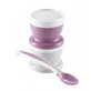 Набор из 2 контейнеров с крышкой и ложкой, Orchid Pink, Thermobaby