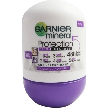 Garnier Мінеральний захист 48 годин 1×50 мл, антиперспірант у формі кульок: ціни та характеристики