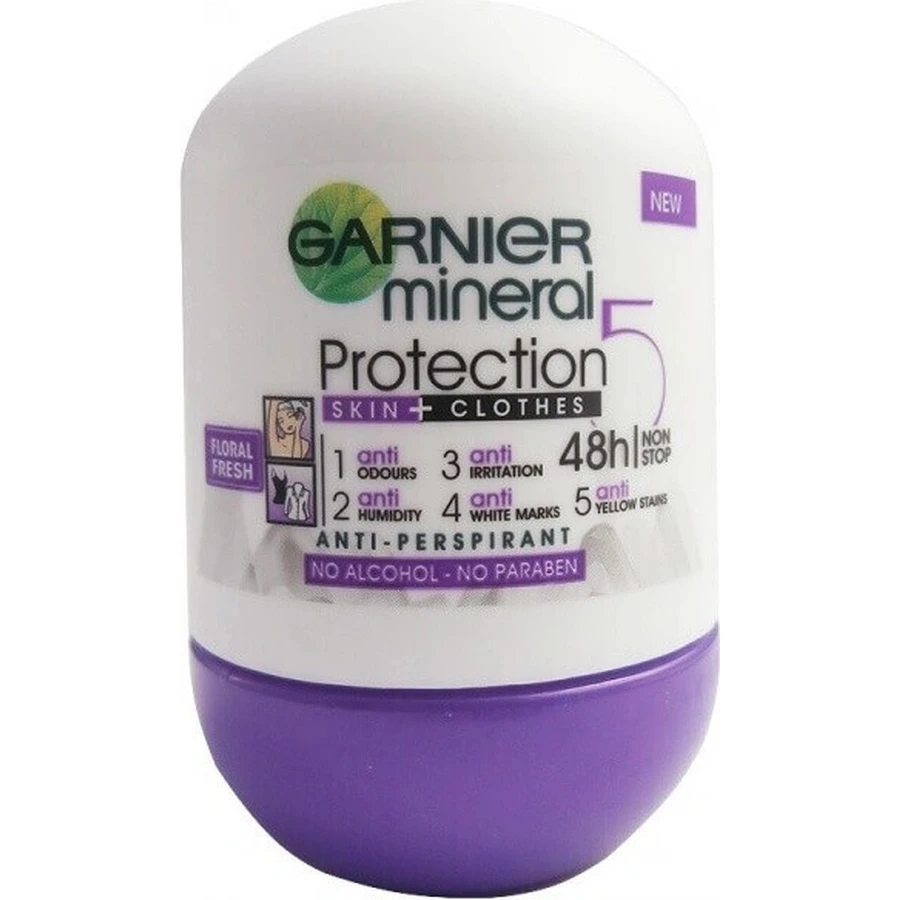 Garnier Мінеральний захист 48 годин 1×50 мл, антиперспірант у формі кульок: ціни та характеристики