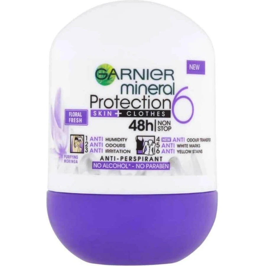 Garnier Мінеральний захист 48 годин 1×50 мл, антиперспірант у формі кульок: ціни та характеристики