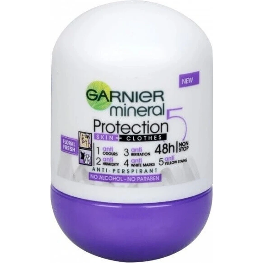 Garnier Мінеральний захист 48 годин 1×50 мл, антиперспірант у формі кульок: ціни та характеристики