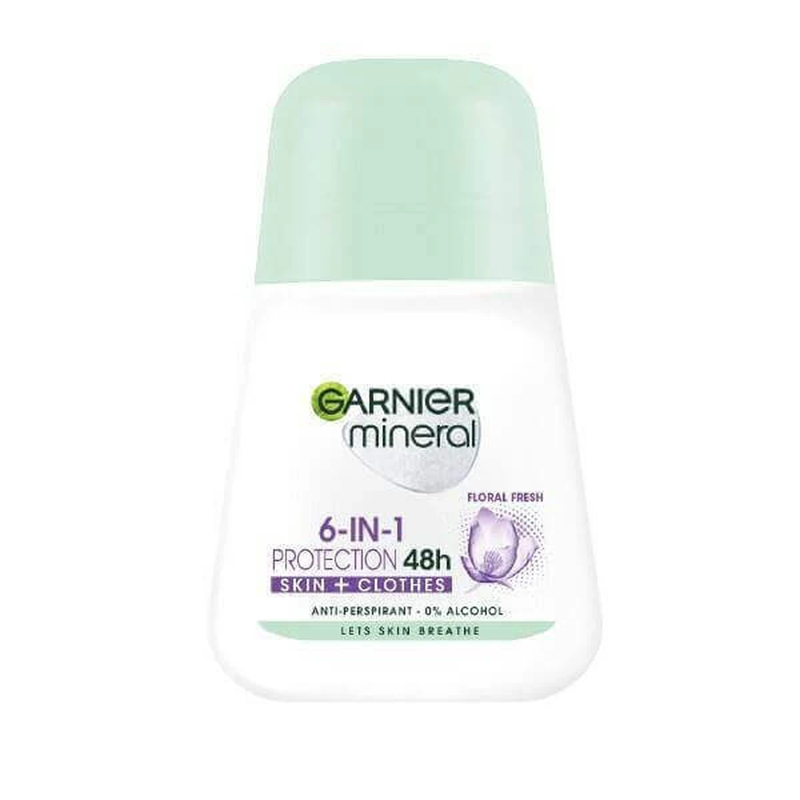 Garnier Мінеральний захист 48 годин 1×50 мл, антиперспірант у формі кульок: ціни та характеристики