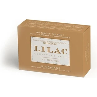 LILAC TANNING Syndet Bar - дерматологическое мыло для поддержки ожогов 1×100 г, дерматологическое мыло
