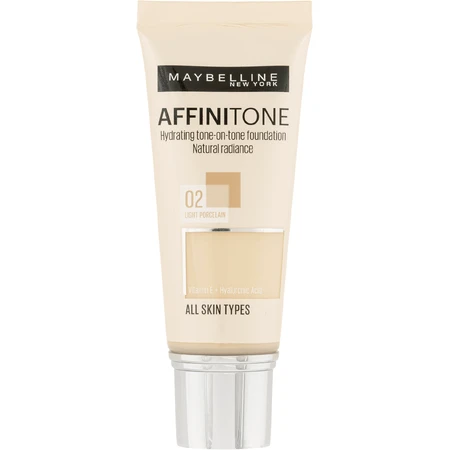 Тіні для повік Maybelline New York Affinitone відтінок 02 Світло-порцелянові 30 мл: ціни та характеристики