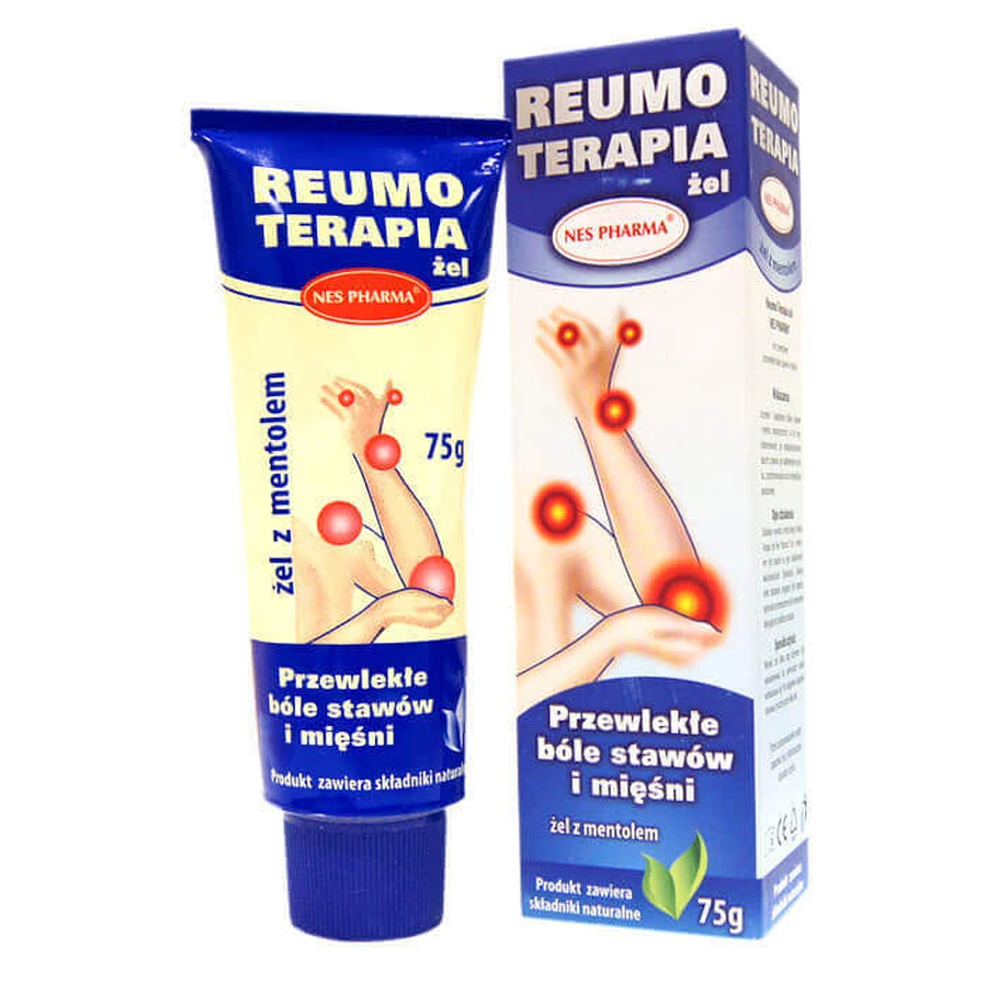 Reumo Terapia, ель з ментолом, 75 г: ціни та характеристики