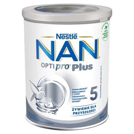 Nestle NAN Optipro Plus 5 молочний продукт на основі молока для дітей старше 2,5 років, 4 х 800 г: ціни та характеристики
