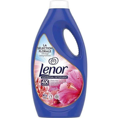 Lenor Gel 1.575л / 35PD Півонія та гібіскус 1×1.575л, гель для прання: ціни та характеристики