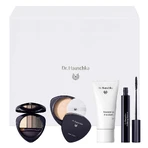 Набор Dr. Hauschka Every day beauty kit, палитра теней для век и бровей, 5,3 г + тональная основа для лица, 30 мл + рассыпчатая пудра прозрачная, 12 г + тушь для ресниц черная, 6 мл: цены и характеристики