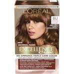 L'Oréal Paris Excellence Creme Universal Nudes перманентна фарба для волосся 6U Темний блонд 1×1 шт, колір волосся: ціни та характеристики