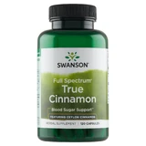 Swanson Full Spectrum True Cinnamon, цейлонська кориця, 120 капсул