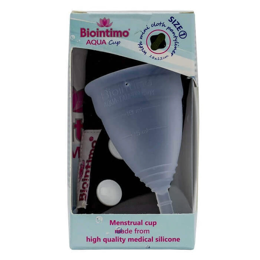 Менструальная чашка размер 1 Biointimo Aqua-Tampon CUP, Denticare-Gate Kft: цены и характеристики