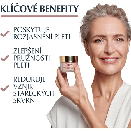 Eucerin Гіалуроновий денний крем для обличчя з ефектом пружності та еластичності Rosé SPF30 50 мл: ціни та характеристики