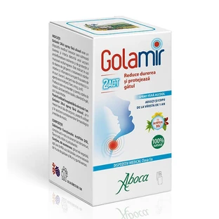 Спрей без спирту для дітей та дорослих Golamir 2Act, 30 мл, Aboca