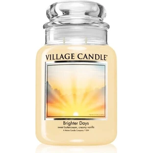 Village Candle Ароматична свічка в склі - Brighter Days - Яскравіші дні, велика 1×1 шт