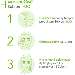 Міцелярна вода BioDerma Sébium H2O для жирної шкіри та акне 500 мл