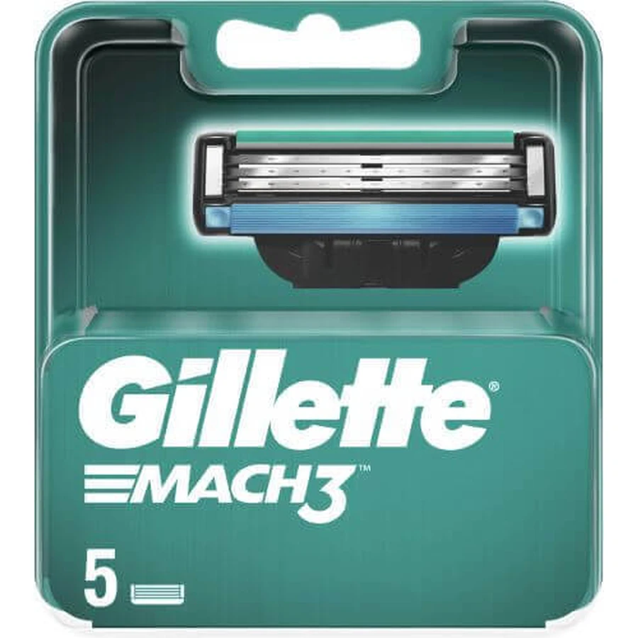 Gillette Mach3 Сменные головки 5 шт.: цены и характеристики