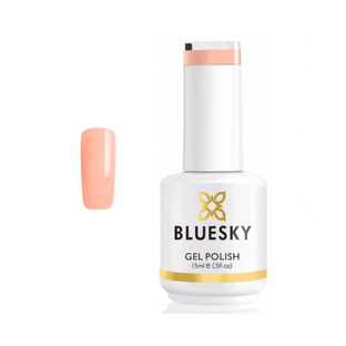Bluesky UV полуперманентный лак для ногтей Персиковый нюд 15 мл